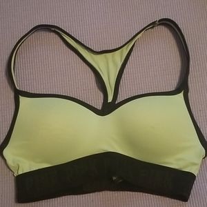 PINK Victoria’s Secret Aqua Padded Sports Bra XS